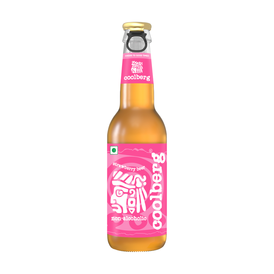 COOLBERG NON ALCOHOLIC BEER STRAWBERRY 